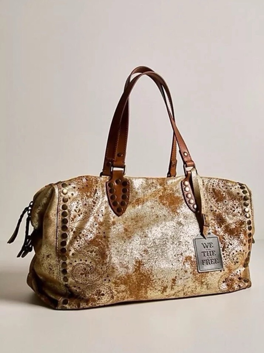 New Free People We The Free Augustine Tote Bag One Size
